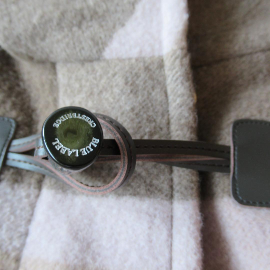 ブルーレーベルクレストブリッジ 新品 ショート ダッフルコート 38