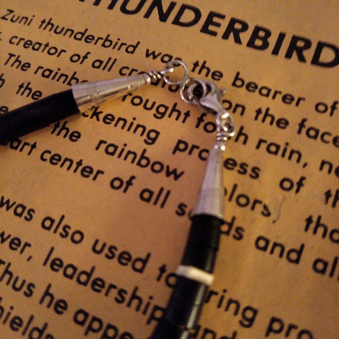  LOVATO ヒシブレスレット ブラックジェット/シルバーチップ