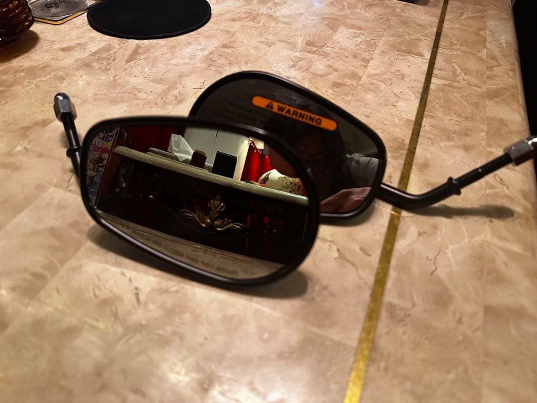 ハーレーダビッドソン ローライダーST 2025年式 純正 バイクミラー