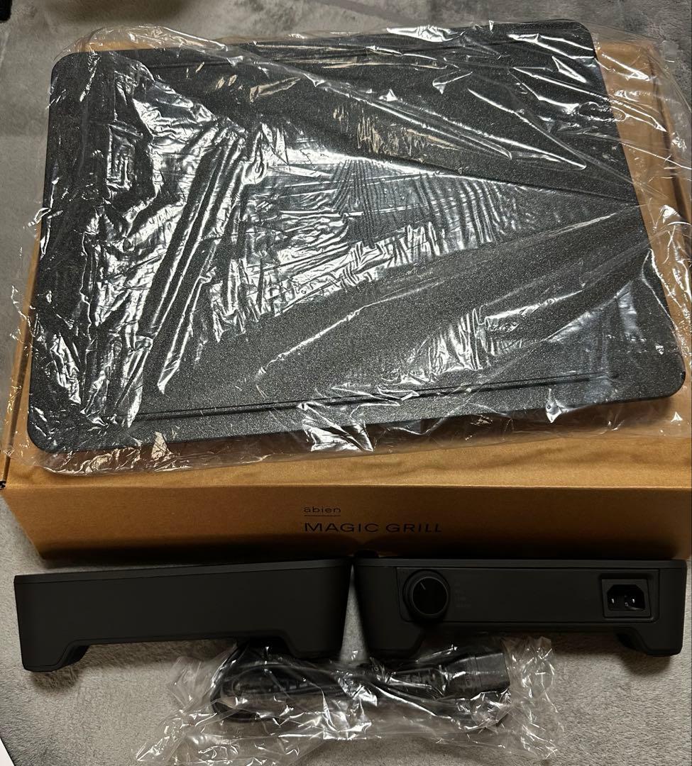 アビエンマジックグリルホットプレートabien新品未使用黒家電
