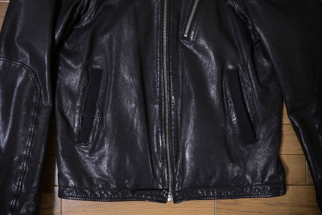 ジャケット・アウター Single Riders Goatskin as 70s