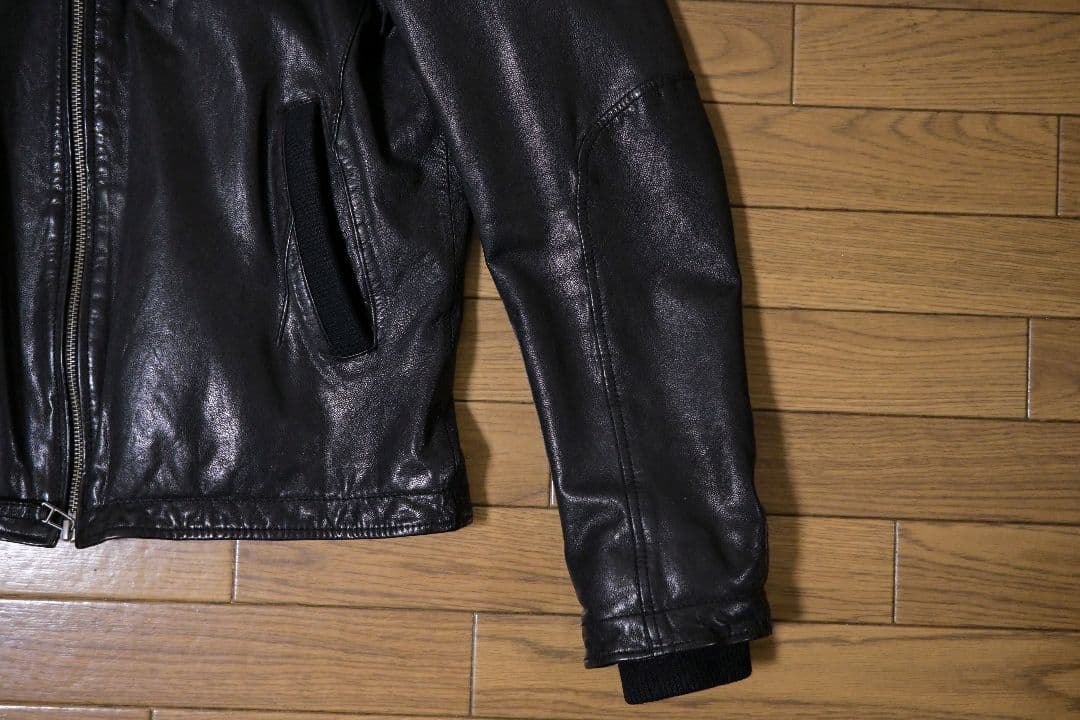 ジャケット・アウター Single Riders Goatskin as 70s