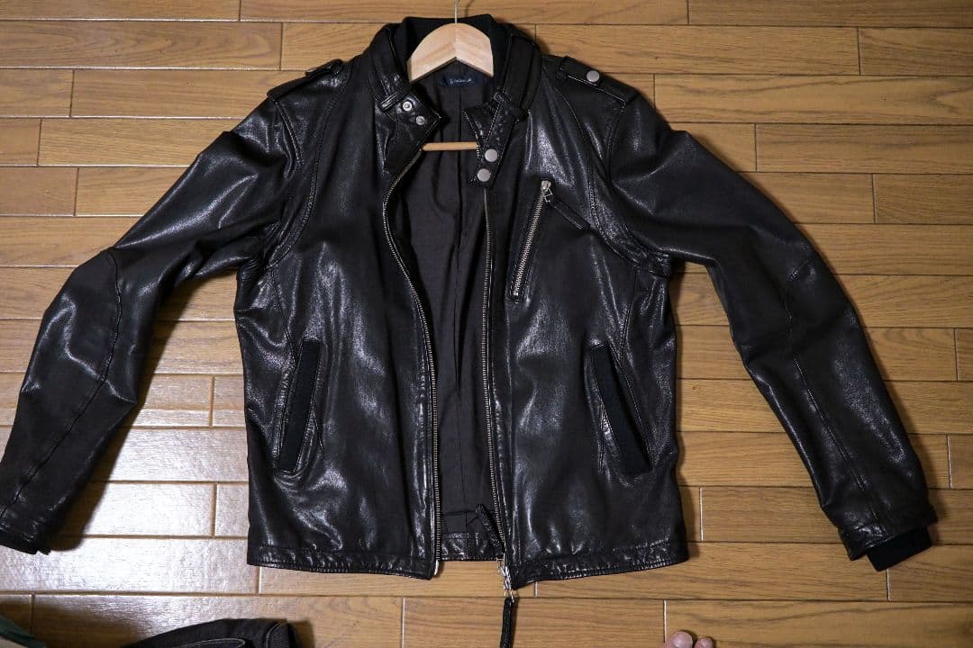 ジャケット・アウター Single Riders Goatskin as 70s