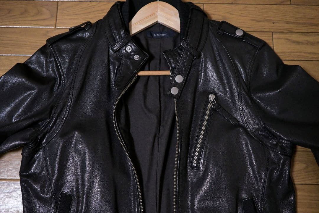 ジャケット・アウター Single Riders Goatskin as 70s