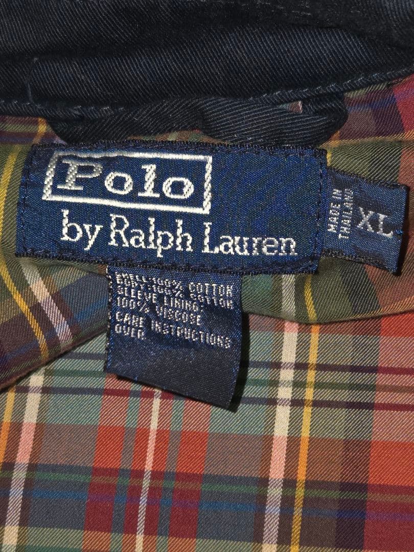 ★値下げ★90s★ ラルフローレン スイングトップジャケット XL ブラック