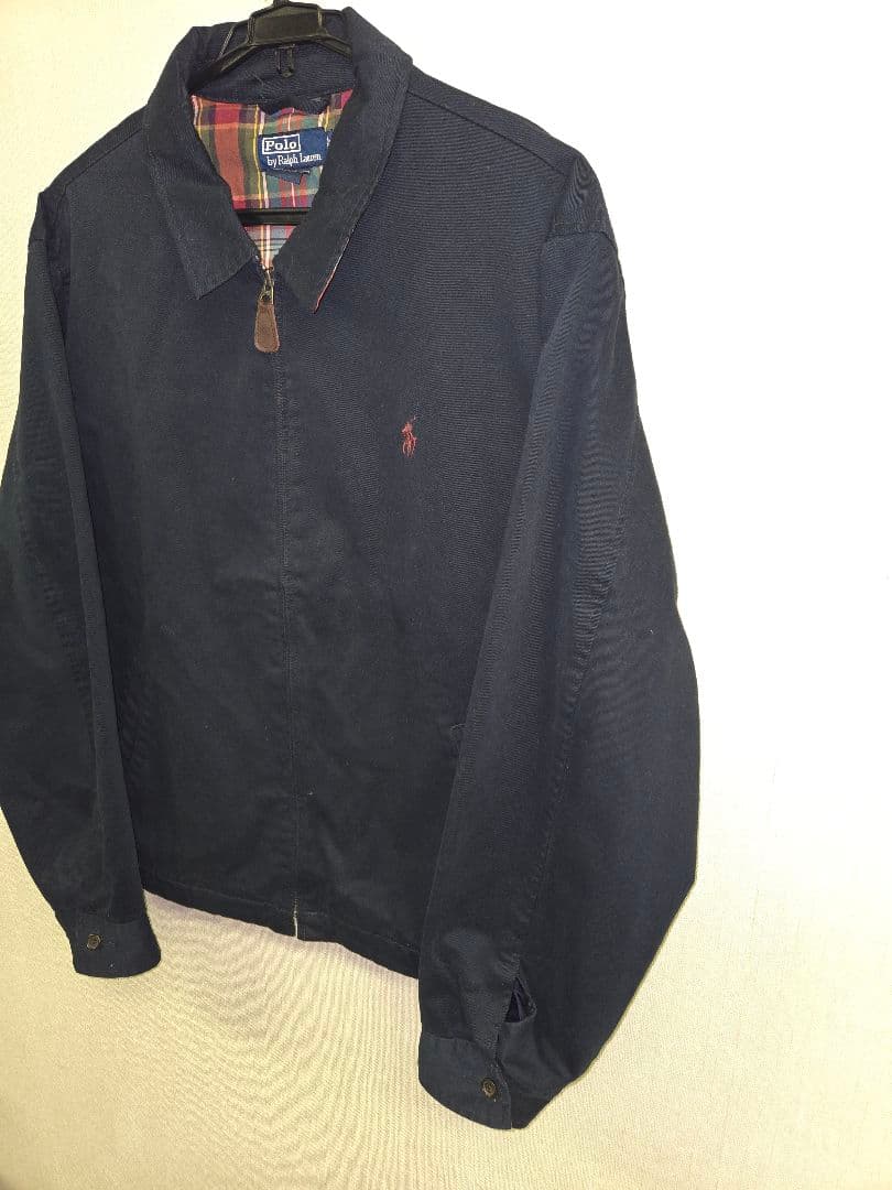 ★値下げ★90s★ ラルフローレン スイングトップジャケット XL ブラック