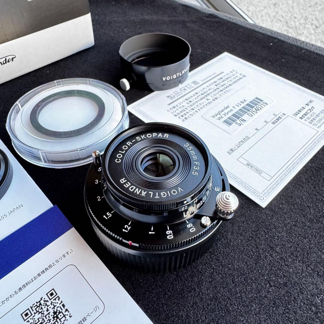 Voigtlander COLOR SKOPAR35mmF3.5ブラックペイント