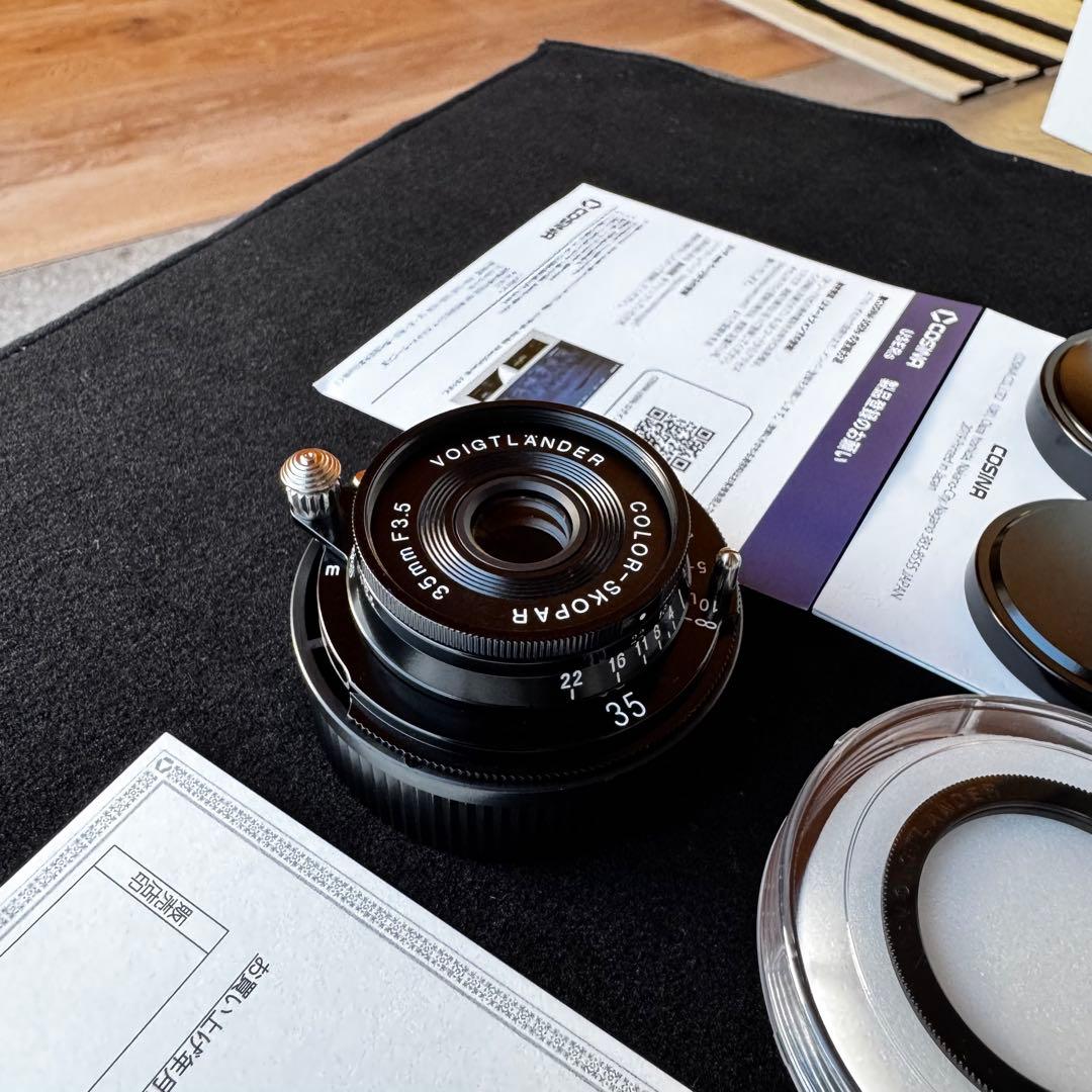 Voigtlander COLOR SKOPAR35mmF3.5ブラックペイント