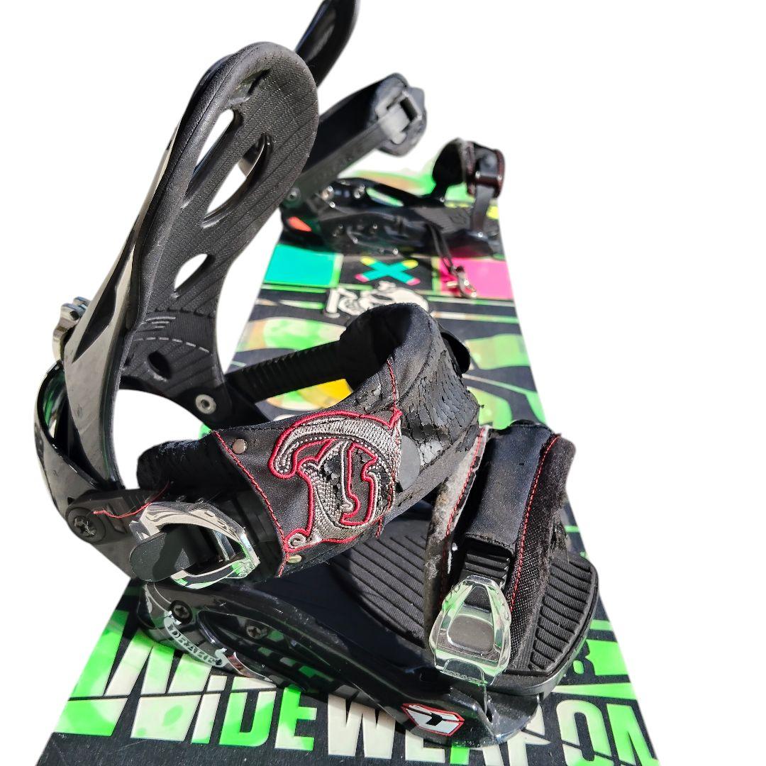 K2 スノーボード 148cm DRAKE ビンディング付 初心者向けセット