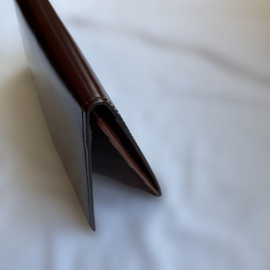 ❗️美品❗️馬革 【PRARE】プレリー /コードバン/長財布 バーガンディー