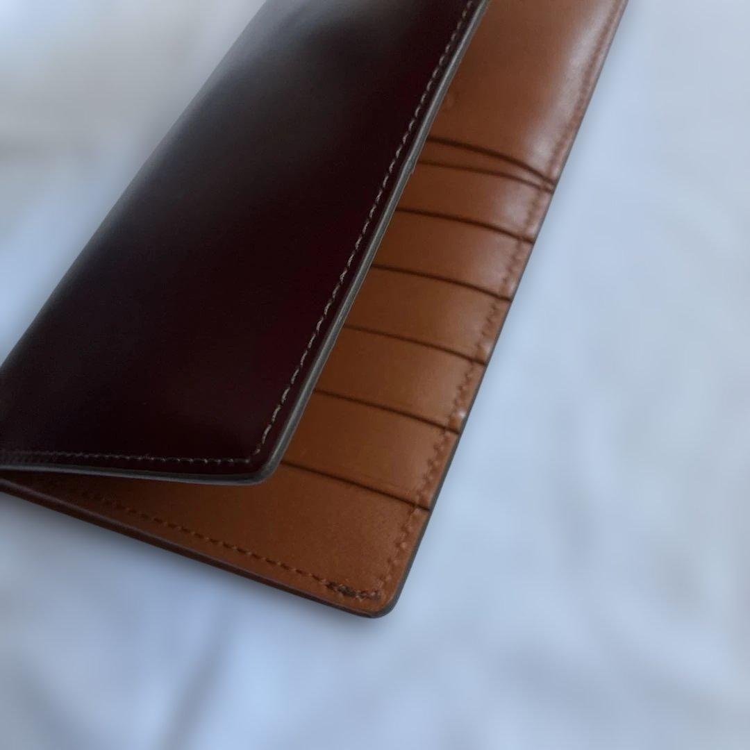 ❗️美品❗️馬革 【PRARE】プレリー /コードバン/長財布 バーガンディー