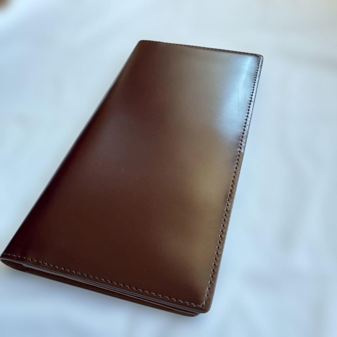 ❗️美品❗️馬革 【PRARE】プレリー /コードバン/長財布 バーガンディー