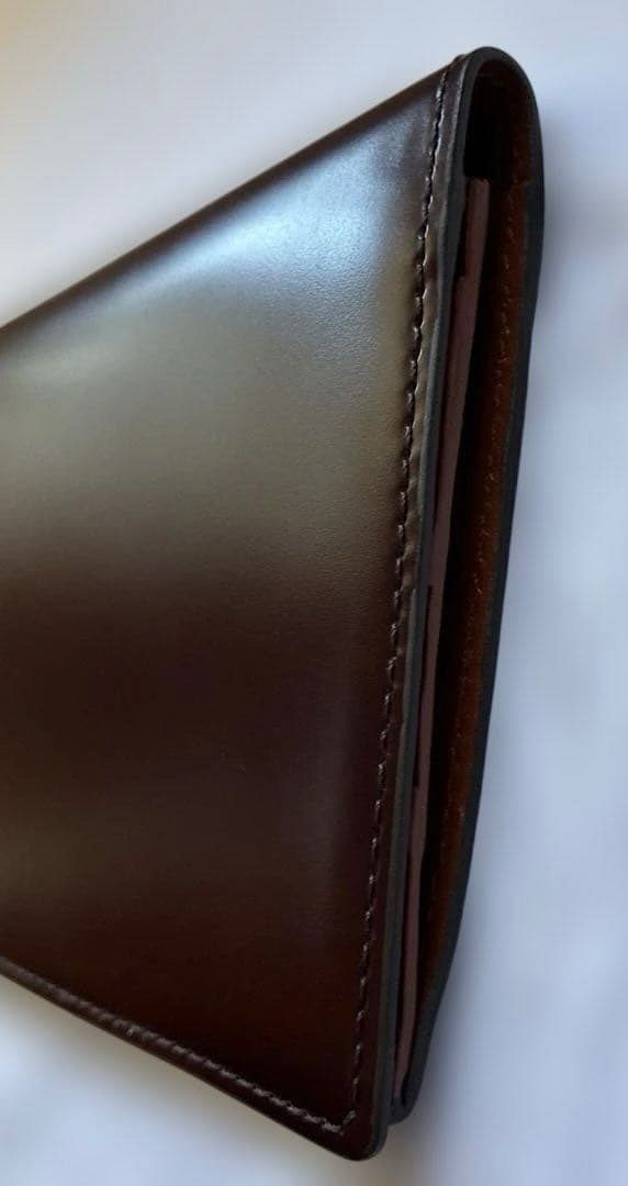 ❗️美品❗️馬革 【PRARE】プレリー /コードバン/長財布 バーガンディー