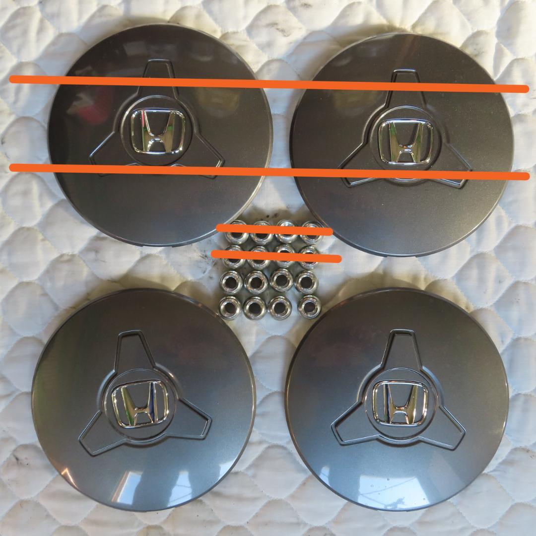 ホンダN-ONE e: 純正14インチタイヤ、ホイール、キャップ 新車外し②