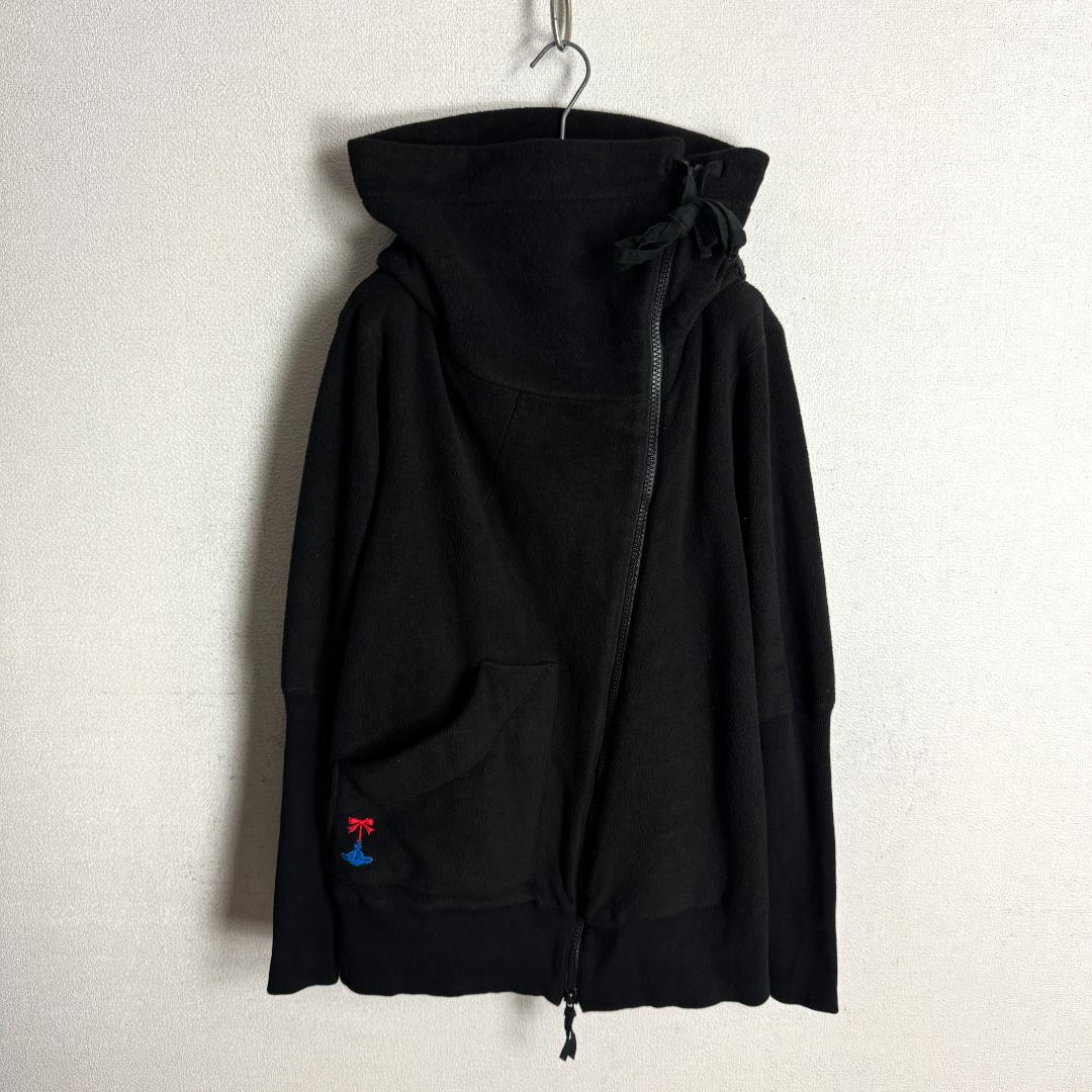 【☆高級モデル☆ダブルジップ☆オーバーサイズ】ヴィヴィアン 刺繍ジャケット