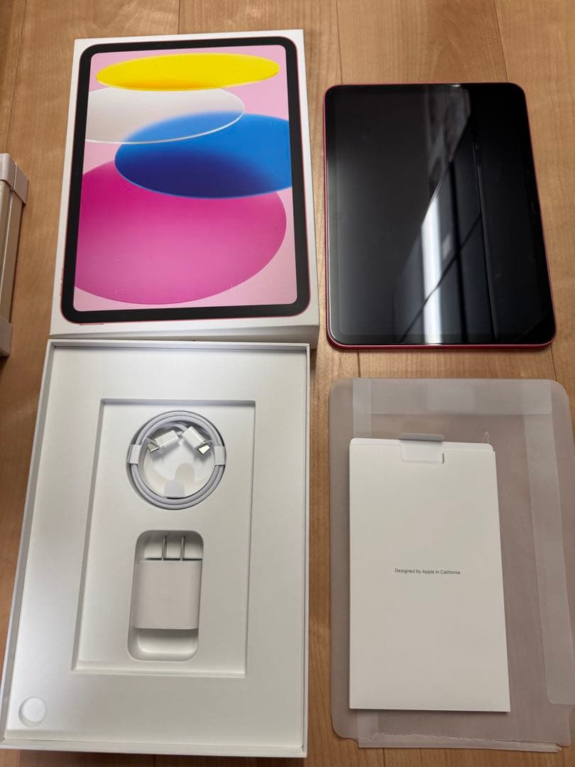 【使用３回　全装備品付き】iPad 第10世代　wi-fi 256GB ピンク