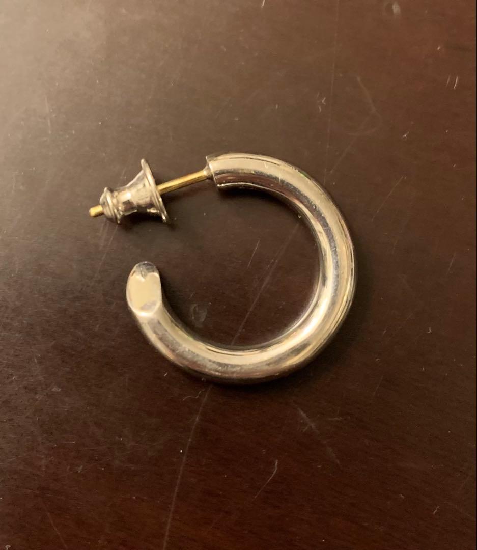 キャリアリング プラシーボ 501 シルバー ピアス CAREERING 片耳