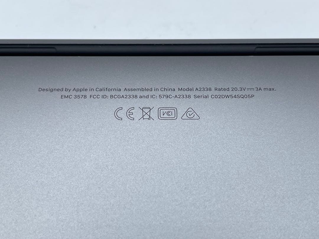 MacBook Pro 13インチ M1 (2020) 16GB/512GB