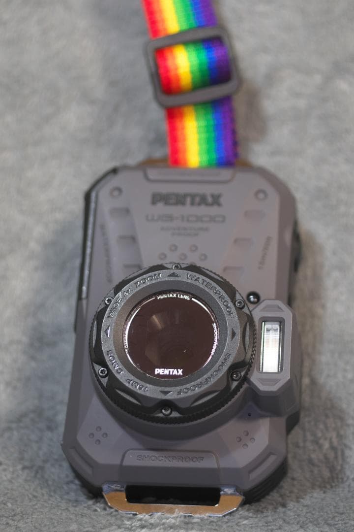 PENTAX WG-1000 グレー　難あり品　格安