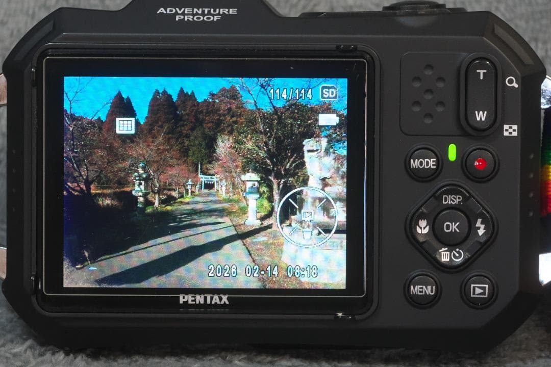 PENTAX WG-1000 グレー　難あり品　格安