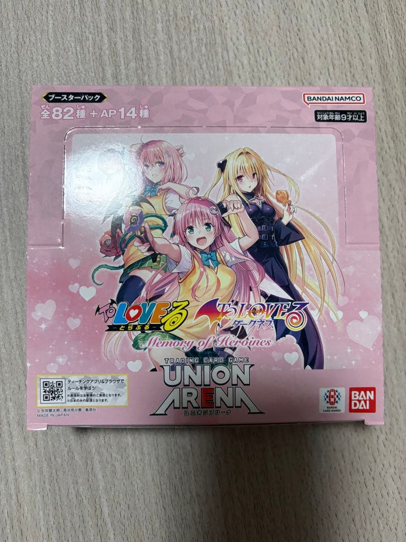 ユニオンアリーナ　ToLOVEる　1box テープカット　とらぶる