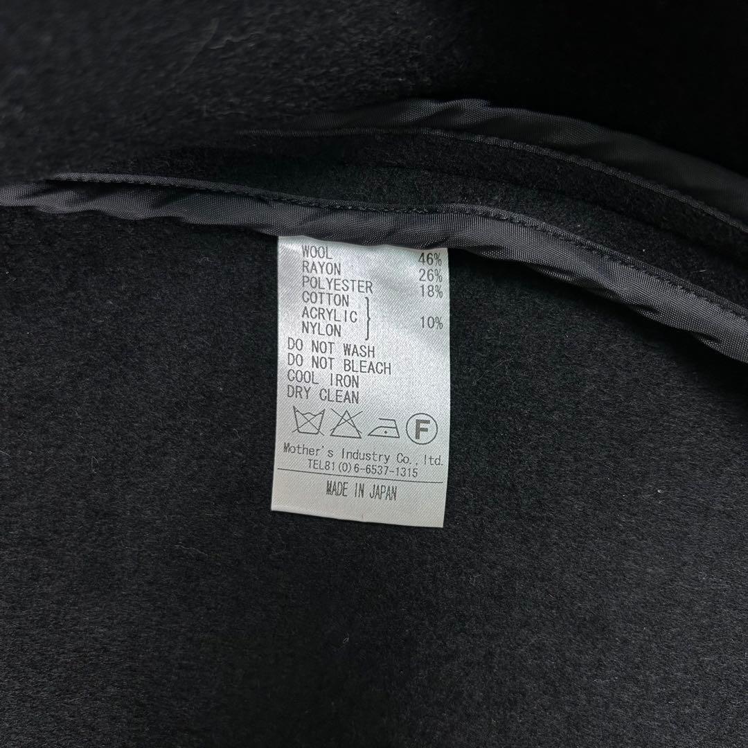 人気♡ミズイロインド ダッフルコート ダブルフェイス フード トグル マキシ丈