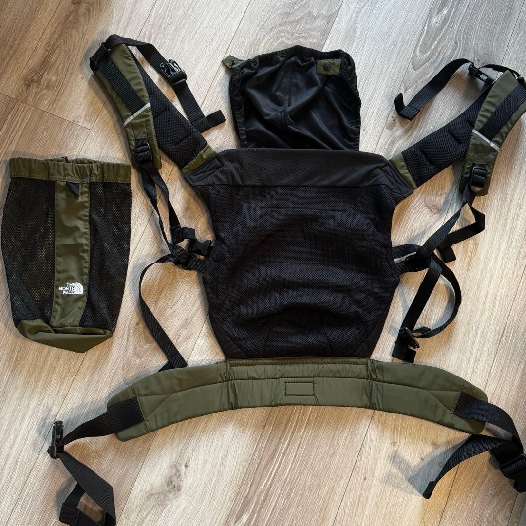 【極美品】THE NORTH FACE 抱っこ紐 ポーチ付 説明書付き
