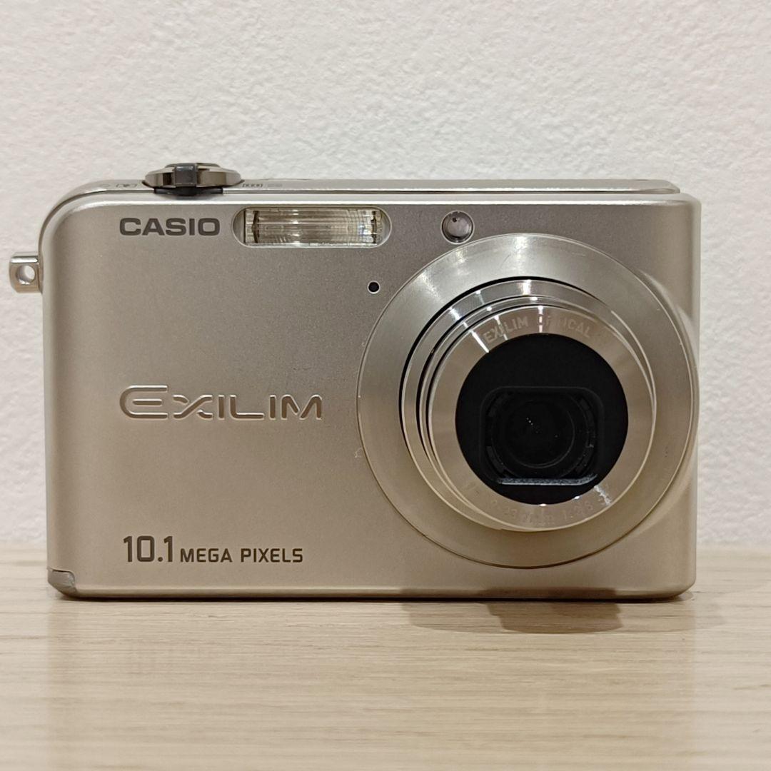 美品 コンパクト 動作確認済 CASIO EX-Z1000 デジカメ シルバー