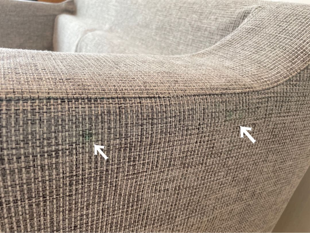 フルカバーリング3人がけソファ（高さ2WAY）