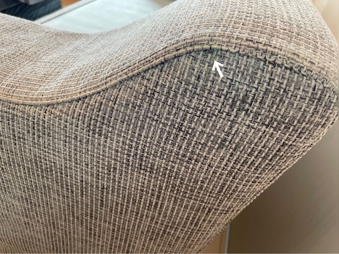 フルカバーリング3人がけソファ（高さ2WAY）