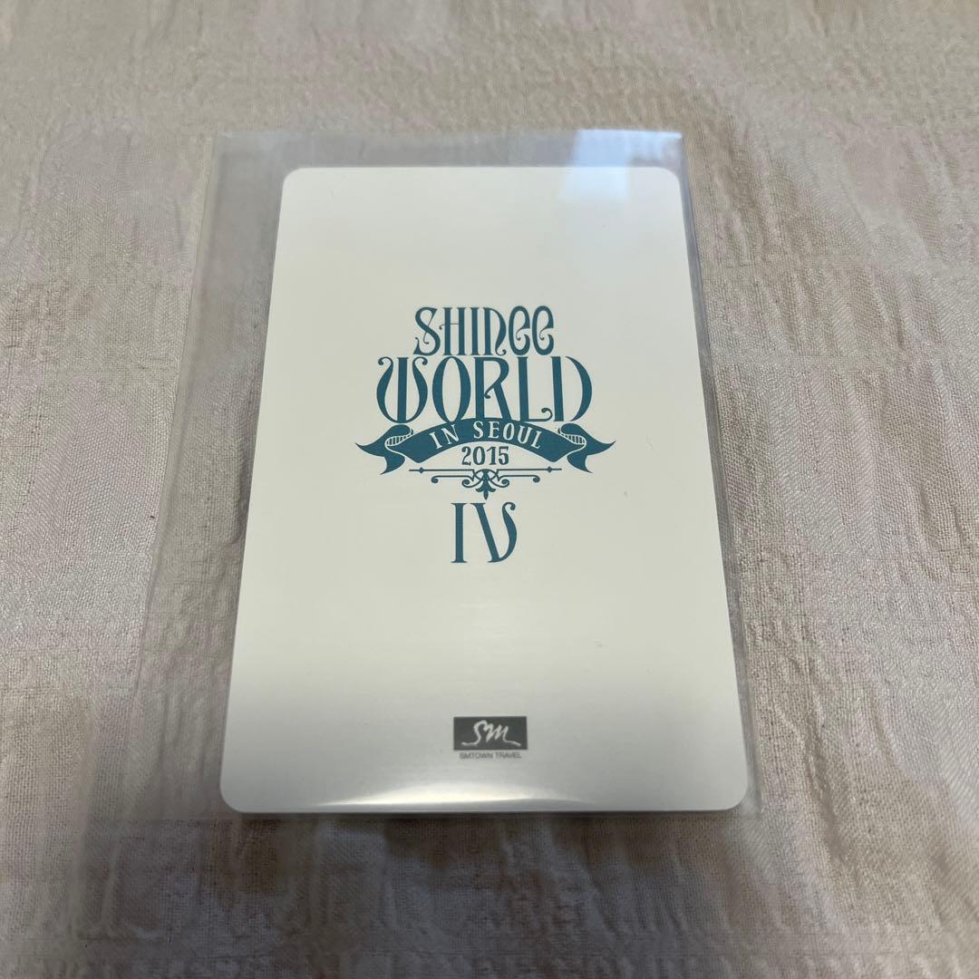 SHINee WORLD Ⅳ グロパ 限定 トレカ ミノ ミンホ