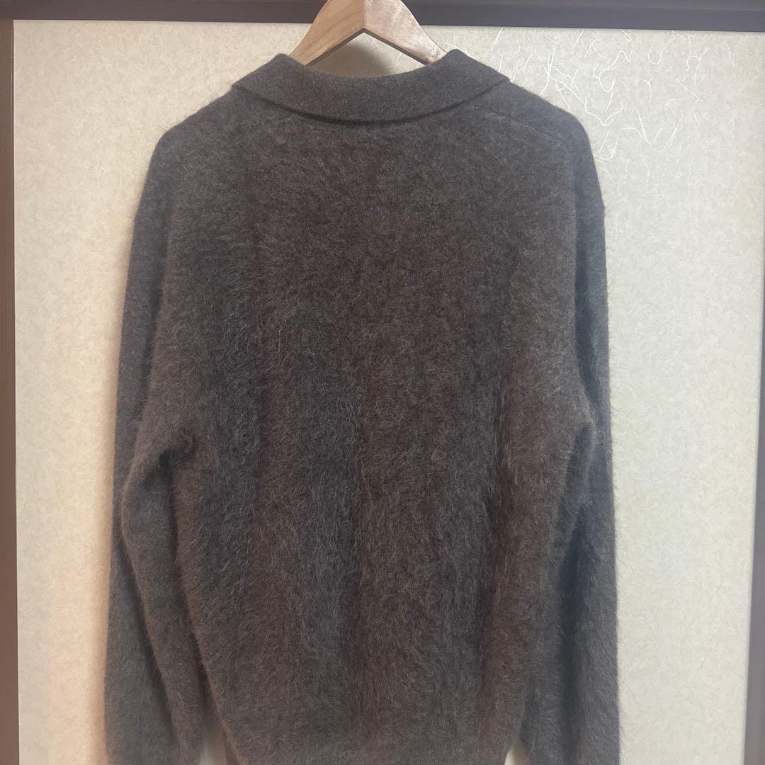 COS ブラッシュドカシミヤポロセーター