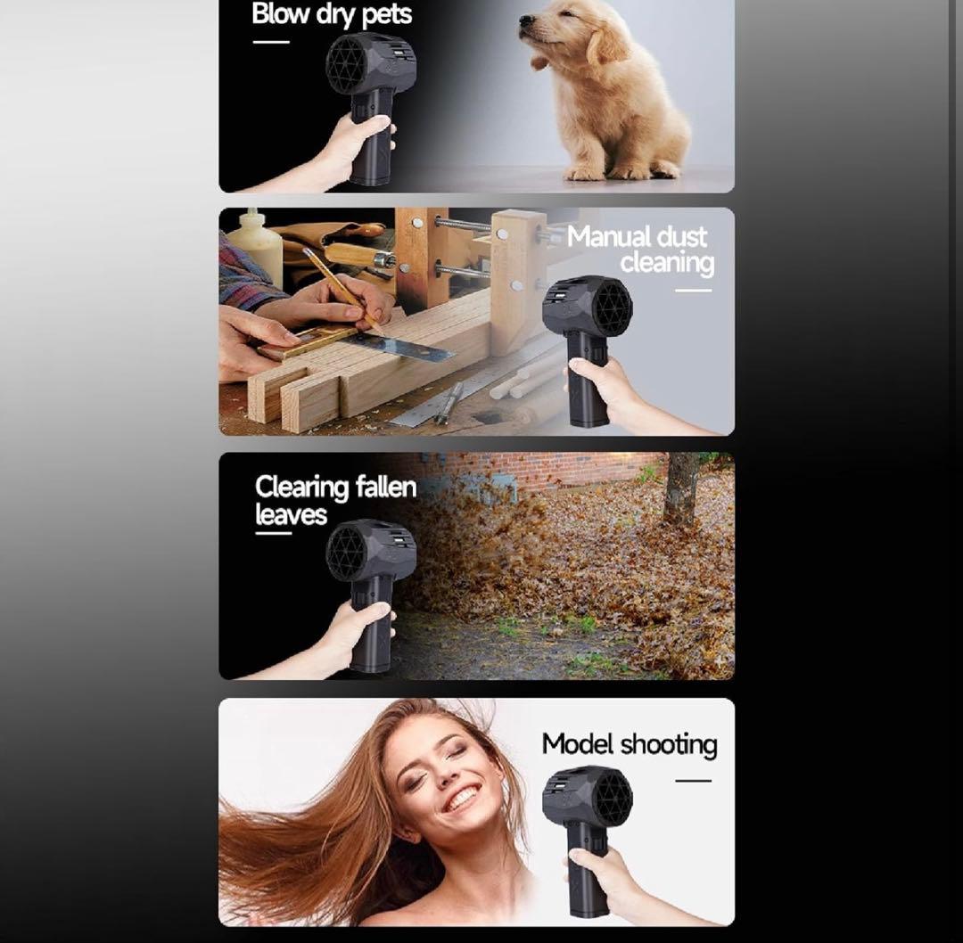 『2025年最新』X64Pro ミニジェットファン ブロワー ブロワーファン