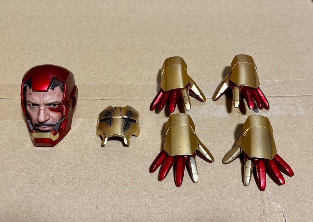 ホットトイズ　クオータースケール　アイアンマン　マーク42 ボーナスアクセサリー