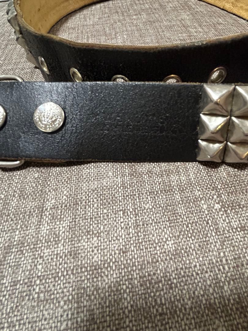 WENDY'S 3連スタッズレザーベルト フットザコーチャー