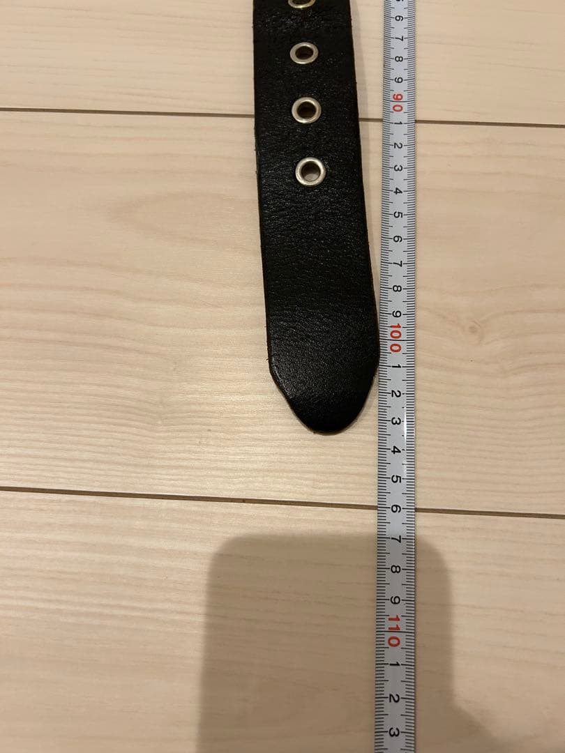 WENDY'S 3連スタッズレザーベルト フットザコーチャー