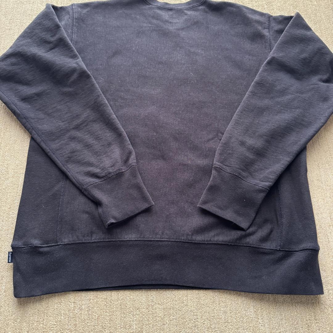 ロ*ズ様 Supreme Box Logo クルーネック スウェット 黒 カナダ