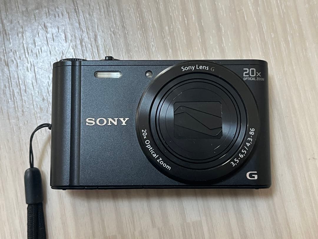 【美品】SONY Cyber-shot ブラック DSC-WX300 箱あり