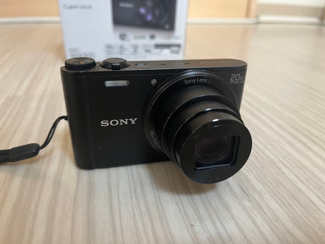 【美品】SONY Cyber-shot ブラック DSC-WX300 箱あり