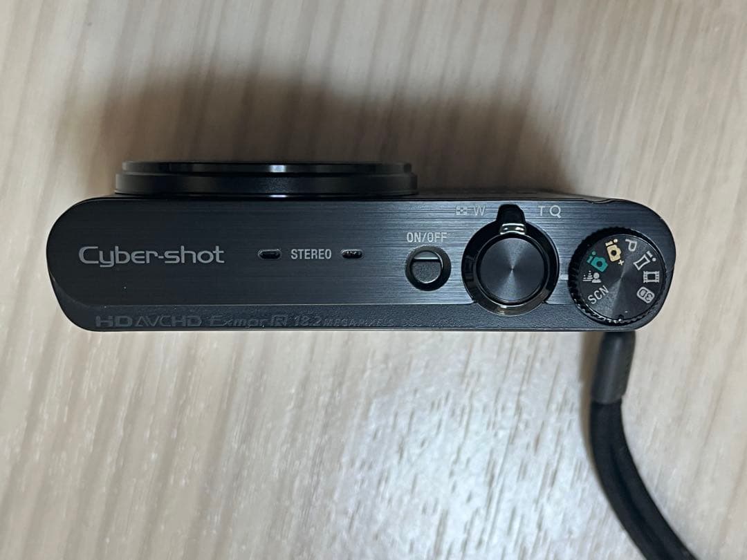 【美品】SONY Cyber-shot ブラック DSC-WX300 箱あり