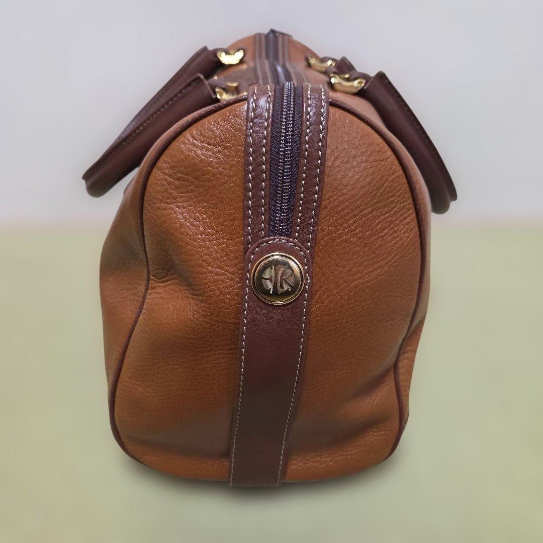 ENRIQUE LOEWE KNAPPE レザー本革 ボストンバッグ ポーチ