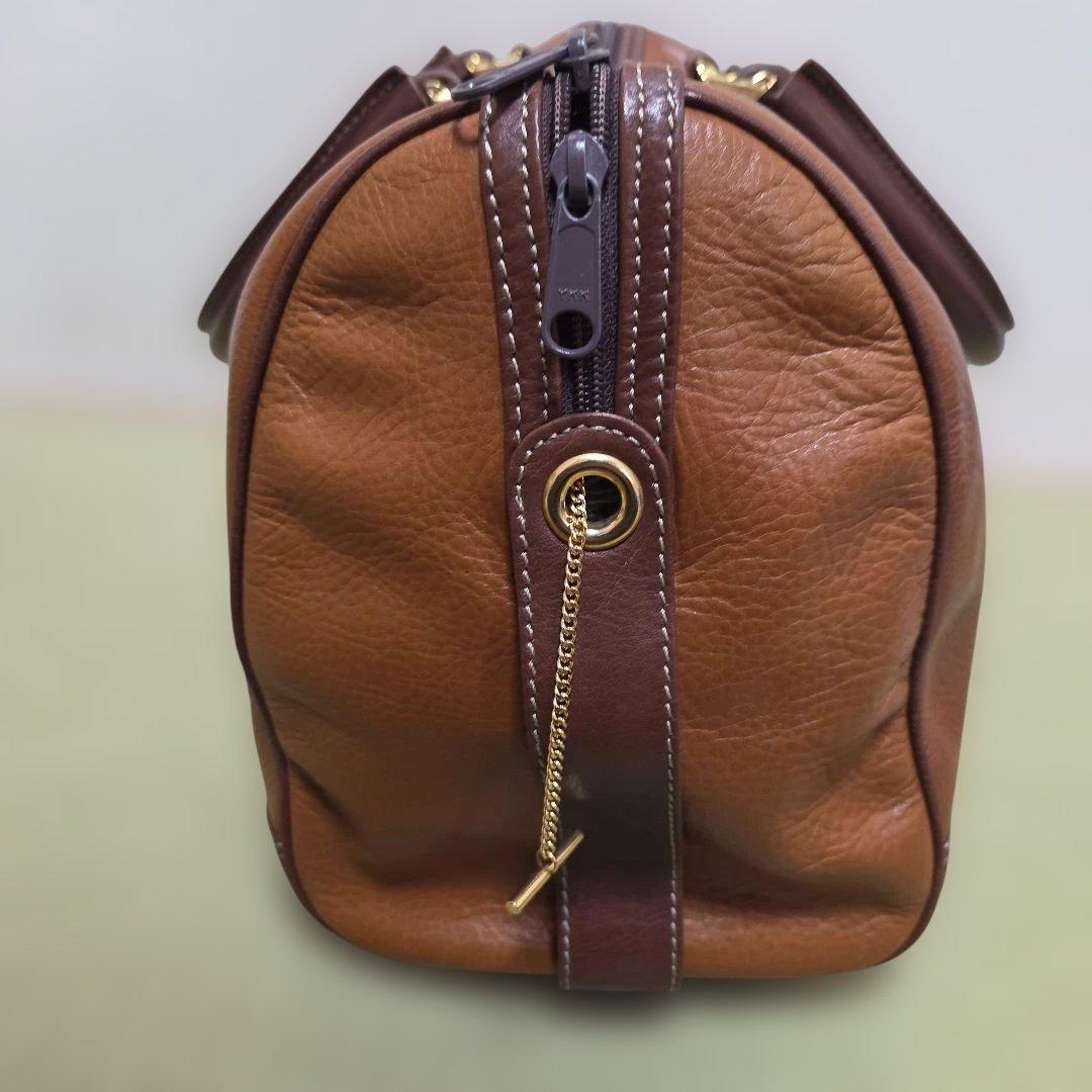 ENRIQUE LOEWE KNAPPE レザー本革 ボストンバッグ ポーチ