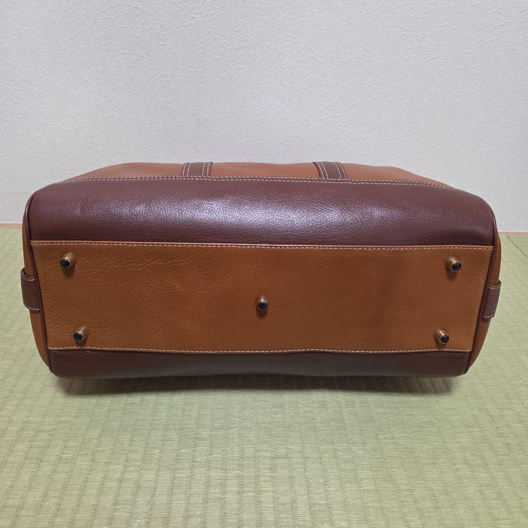 ENRIQUE LOEWE KNAPPE レザー本革 ボストンバッグ ポーチ