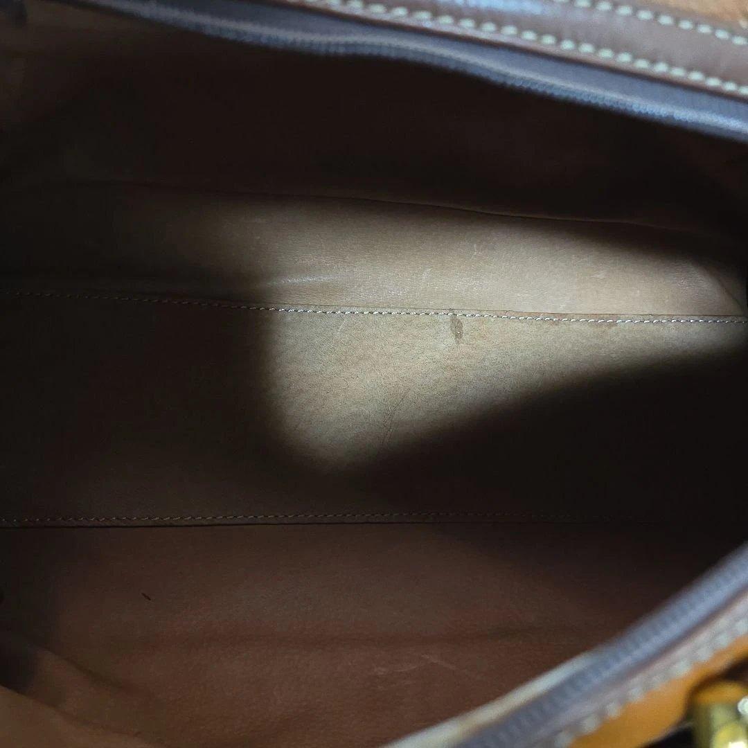 ENRIQUE LOEWE KNAPPE レザー本革 ボストンバッグ ポーチ