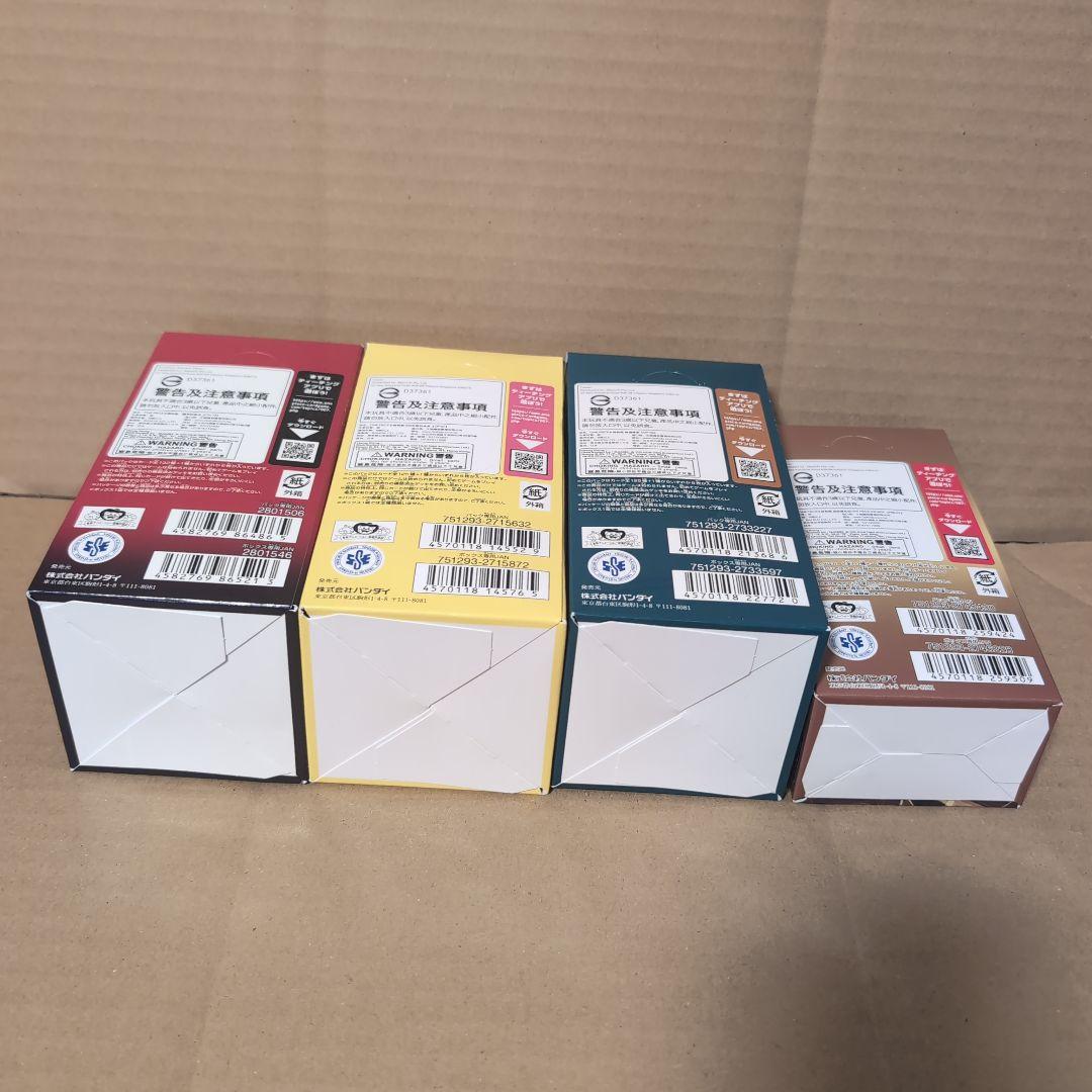 【新品未開封テープ付きBOX】ワンピースカードゲーム 4種類セット