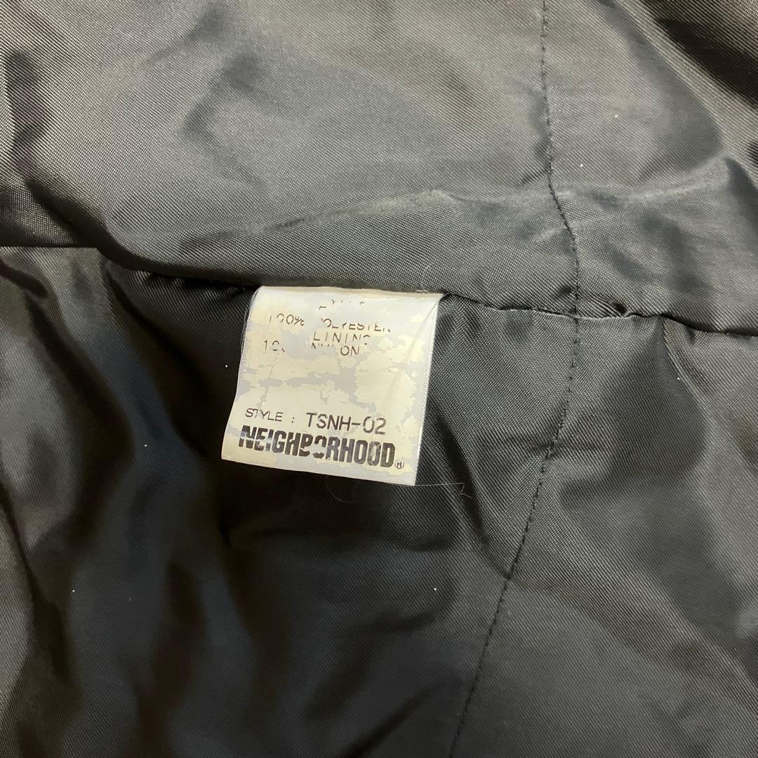 【レア】neighborhood ナイロンモッズコート フィッシュテイルブラック