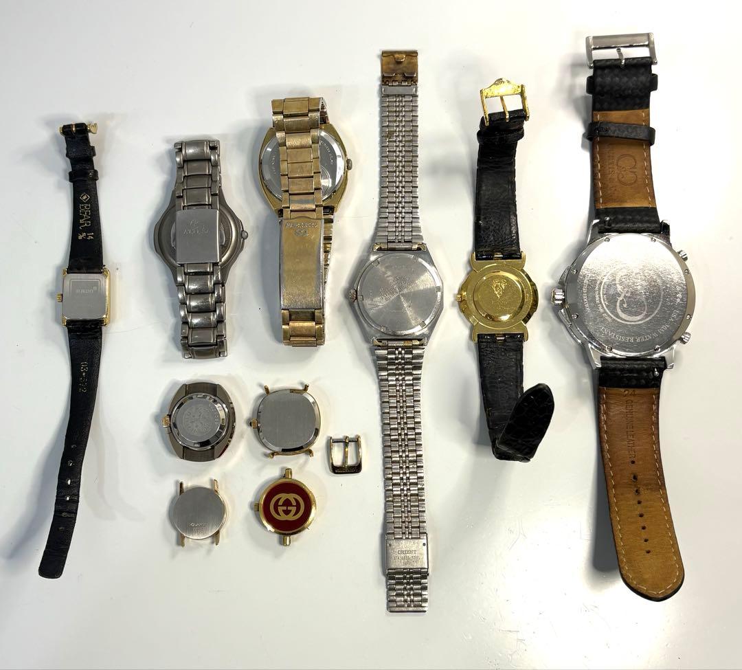 【ジャンク品】まとめ売り OMEGA GUCCI ラドー CURTIS＆co他