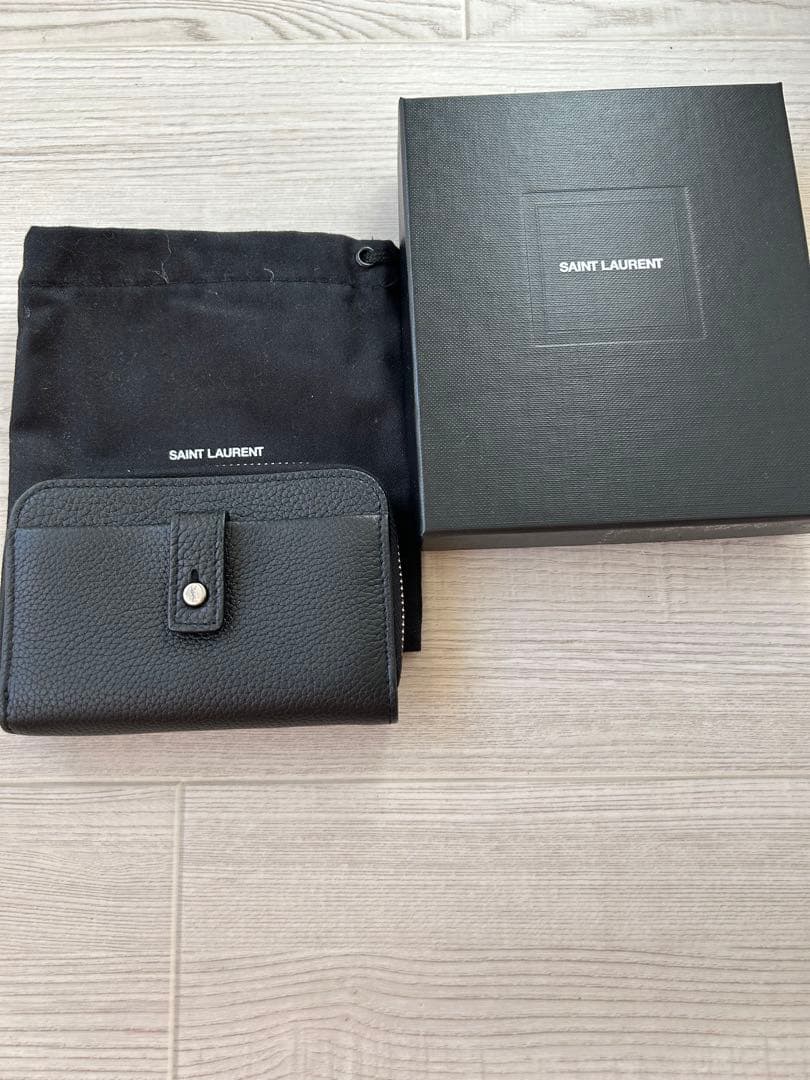 SAINT LAURENT PARIS サックドジェール レザー ケース
