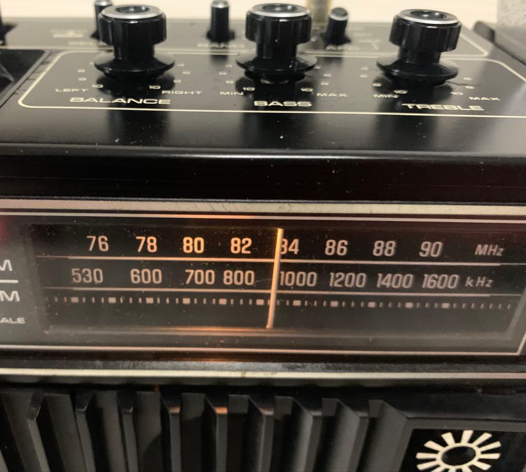 美品元箱付きNATIONAL ラジカセ レコーダーRS-457 AM/FMラジオ