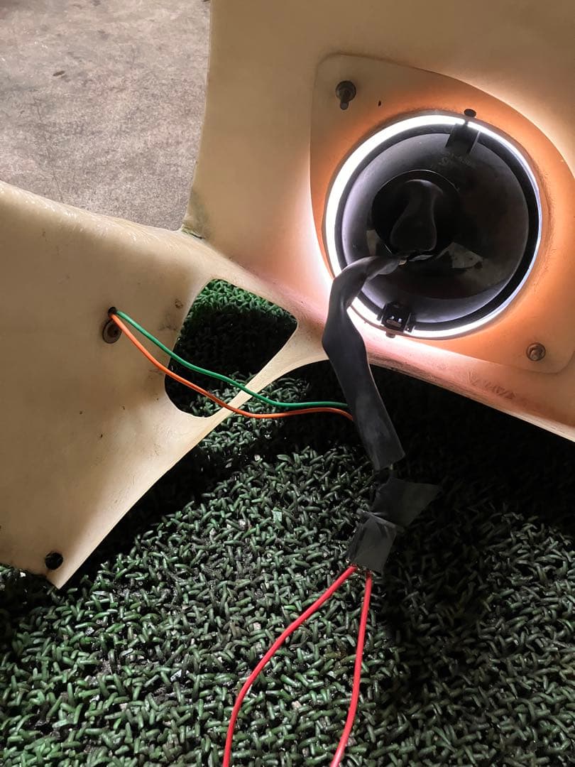 NS-1 アッパーカウル　社外品　 ヘッドライト　ウインカー